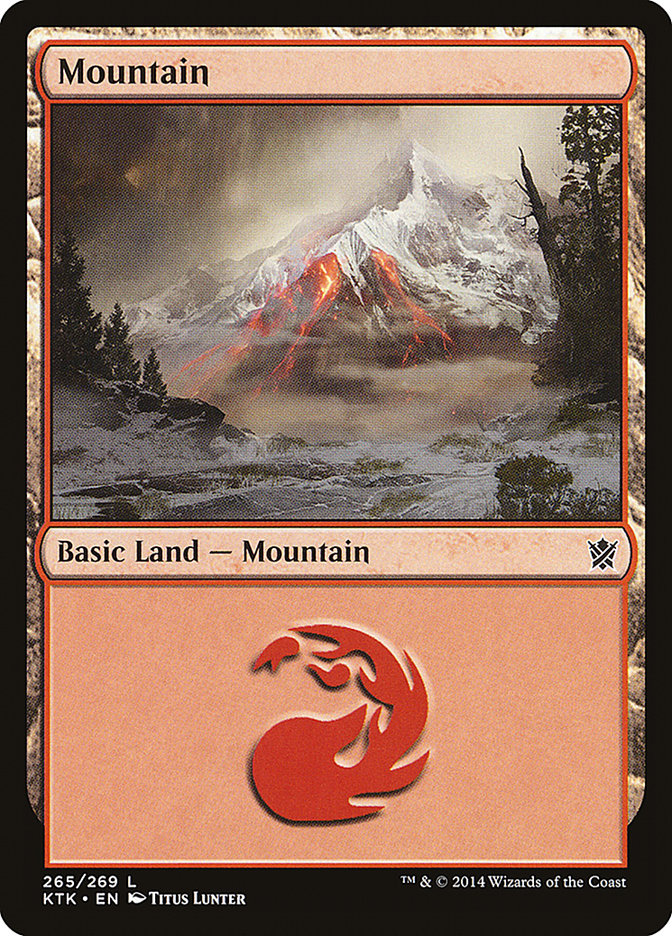 Mountain (265) [Khans of Tarkir] - Devastation Store | Devastation Store