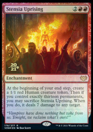 Stensia Uprising [Innistrad: Crimson Vow Prerelease Promos] | Devastation Store