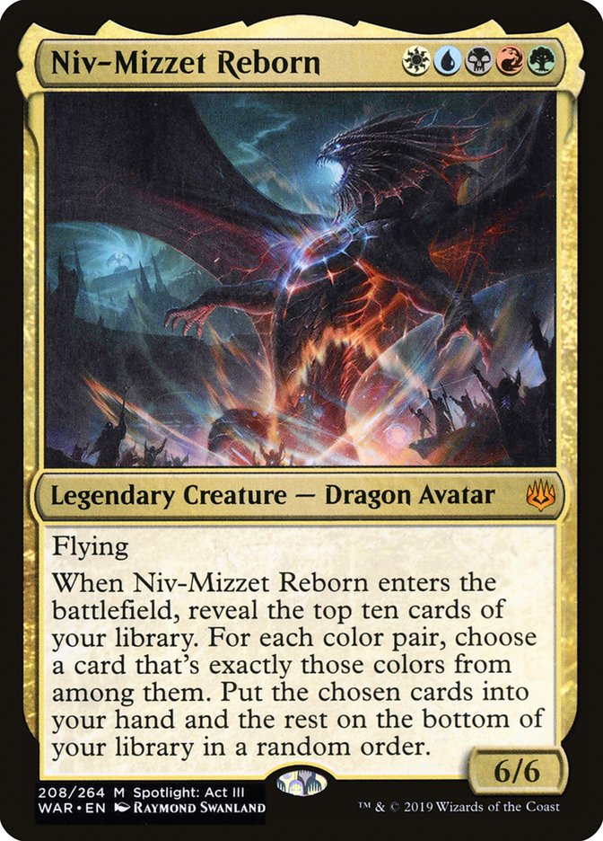 Niv-Mizzet Reborn [War of the Spark] | Devastation Store