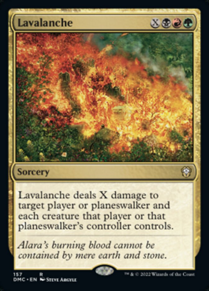 Lavalanche [Dominaria United Commander] | Devastation Store