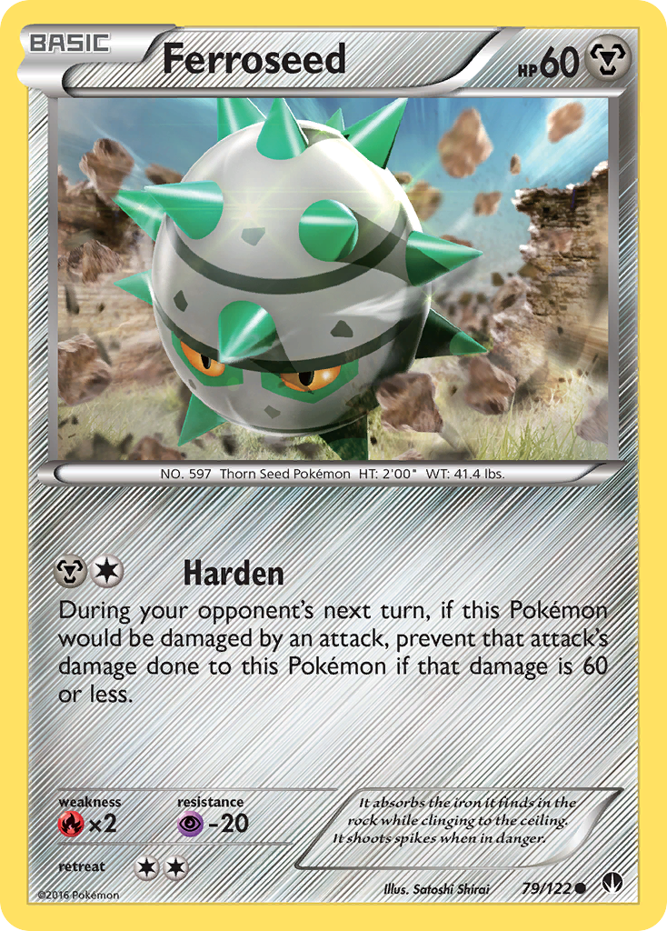 Ferroseed (79/122) [XY: BREAKpoint] | Devastation Store