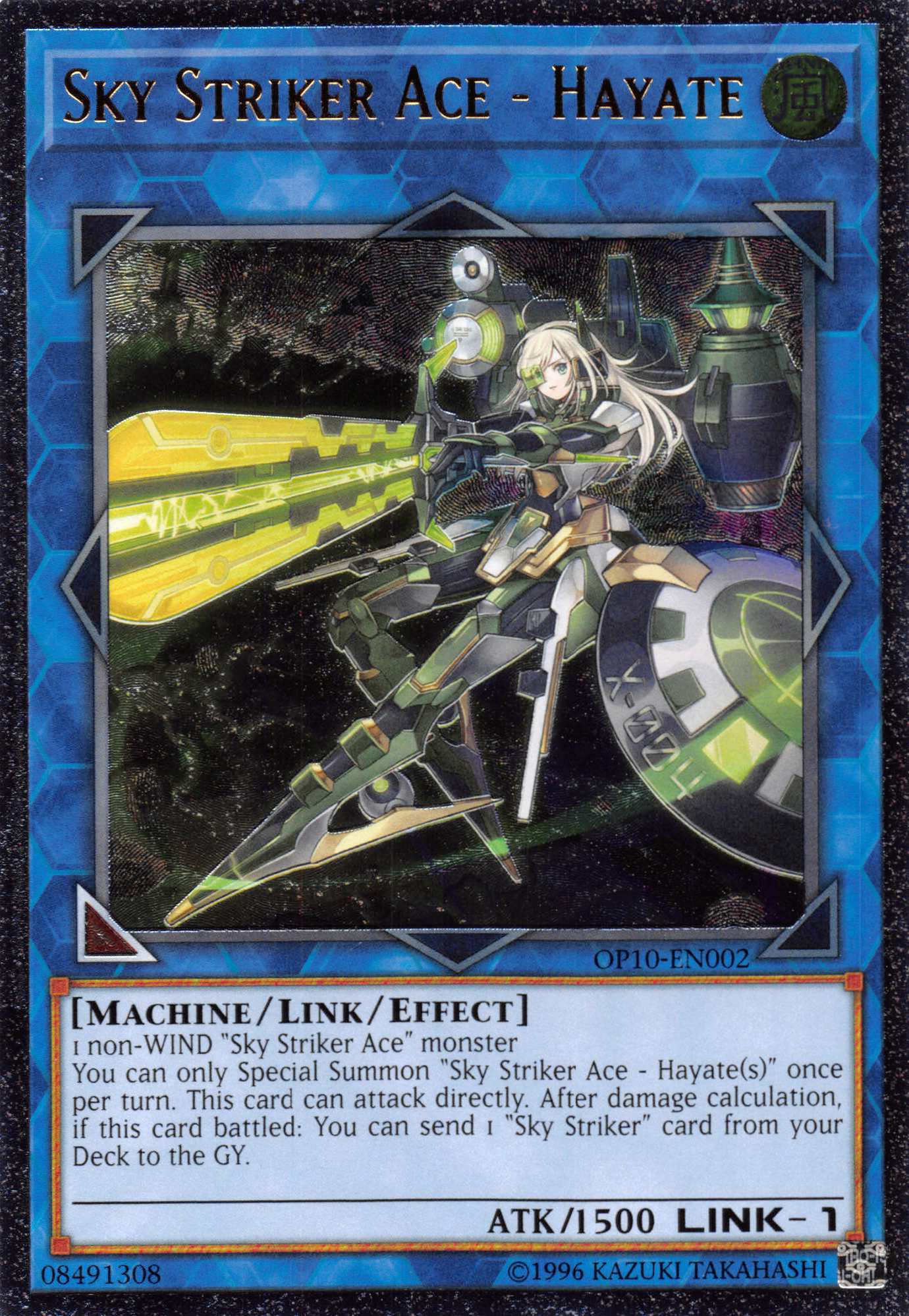 Sky Striker Ace - Hayate [OP10-EN002] Ultimate Rare | Devastation Store