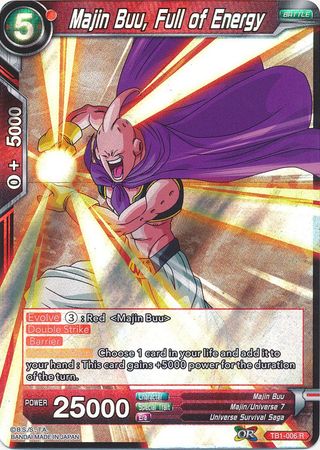 Majin Buu, Full of Energy [TB1-006] | Devastation Store