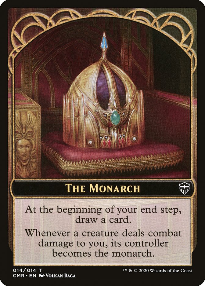 The Monarch // Treasure Token [Commander Legends Tokens] | Devastation Store