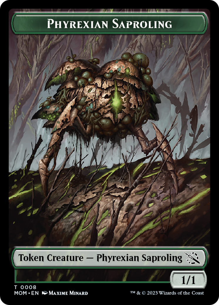 Phyrexian Saproling Token [March of the Machine Tokens] | Devastation Store