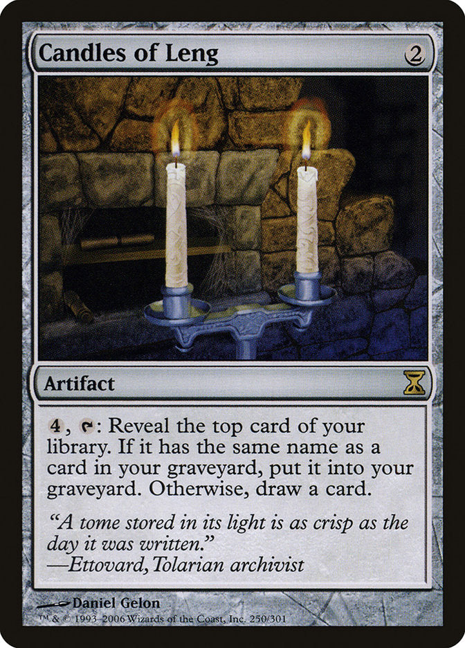 Candles of Leng [Time Spiral] | Devastation Store