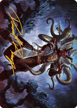 Zevlor, Elturel Exile Art Card (42) (Gold-Stamped Signature) [Commander Legends: Battle for Baldur's Gate Art Series] | Devastation Store