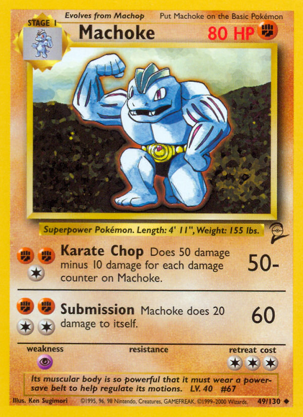 Machoke (49/130) [Base Set 2] | Devastation Store