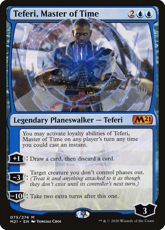 Teferi, Master of Time (Promo Pack) [Core Set 2021 Promos] | Devastation Store