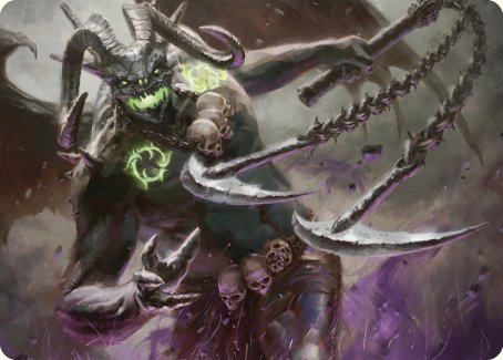 Archfiend of Despair Art Card [Commander Masters Art Series] | Devastation Store