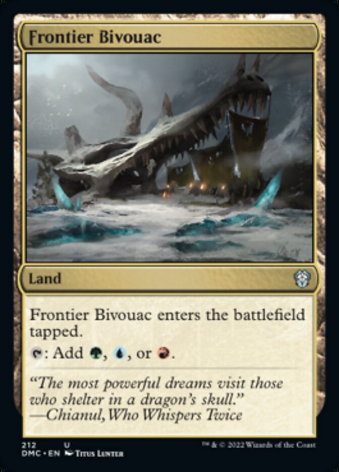 Frontier Bivouac [Dominaria United Commander] | Devastation Store