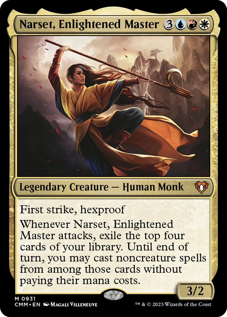 Narset, Enlightened Master [Commander Masters] | Devastation Store