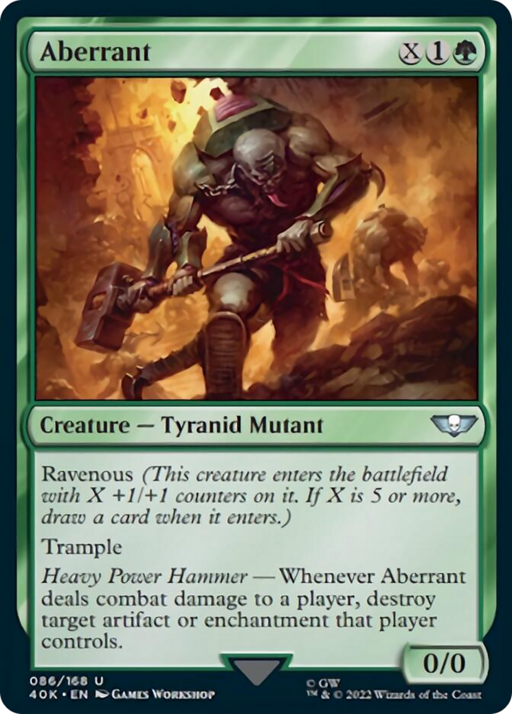 Aberrant (Surge Foil) [Universes Beyond: Warhammer 40,000] | Devastation Store