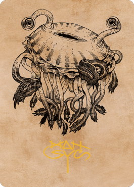 Gluntch, the Bestower Art Card (Gold-Stamped Signature) [Commander Legends: Battle for Baldur's Gate Art Series] | Devastation Store