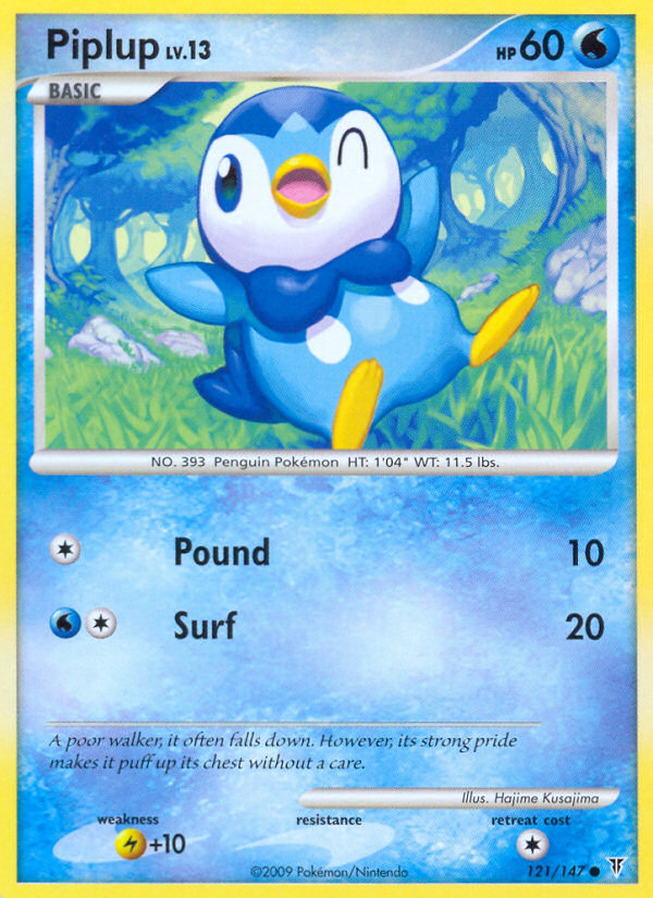 Piplup (121/147) [Platinum: Supreme Victors] | Devastation Store