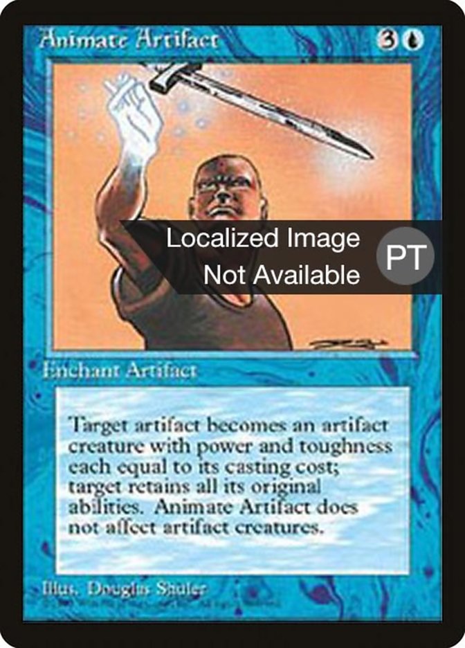 Animate Artifact [Fourth Edition (Foreign Black Border)] | Devastation Store