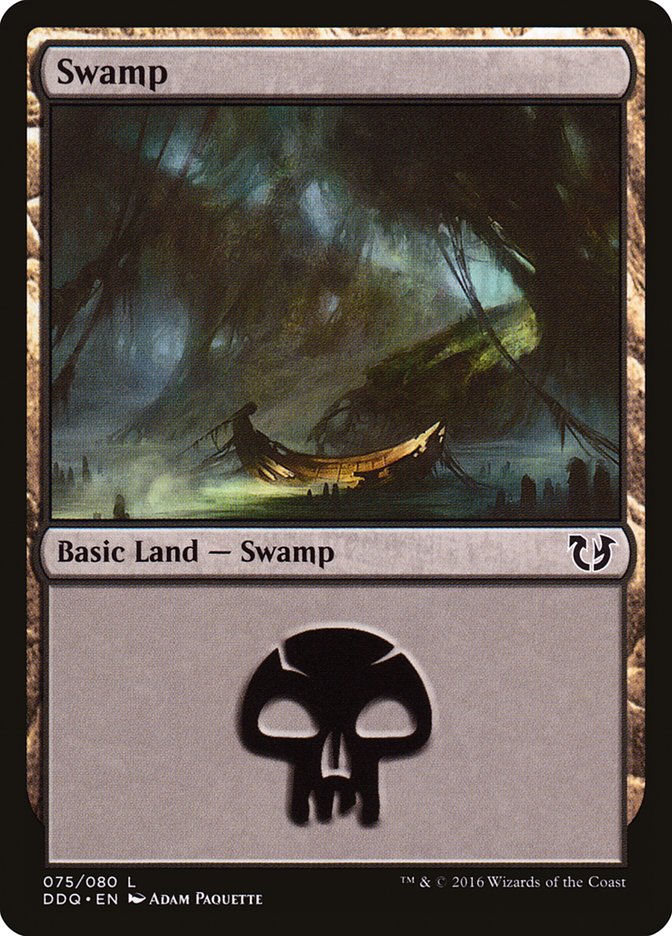 Swamp (75) [Duel Decks: Blessed vs. Cursed] | Devastation Store