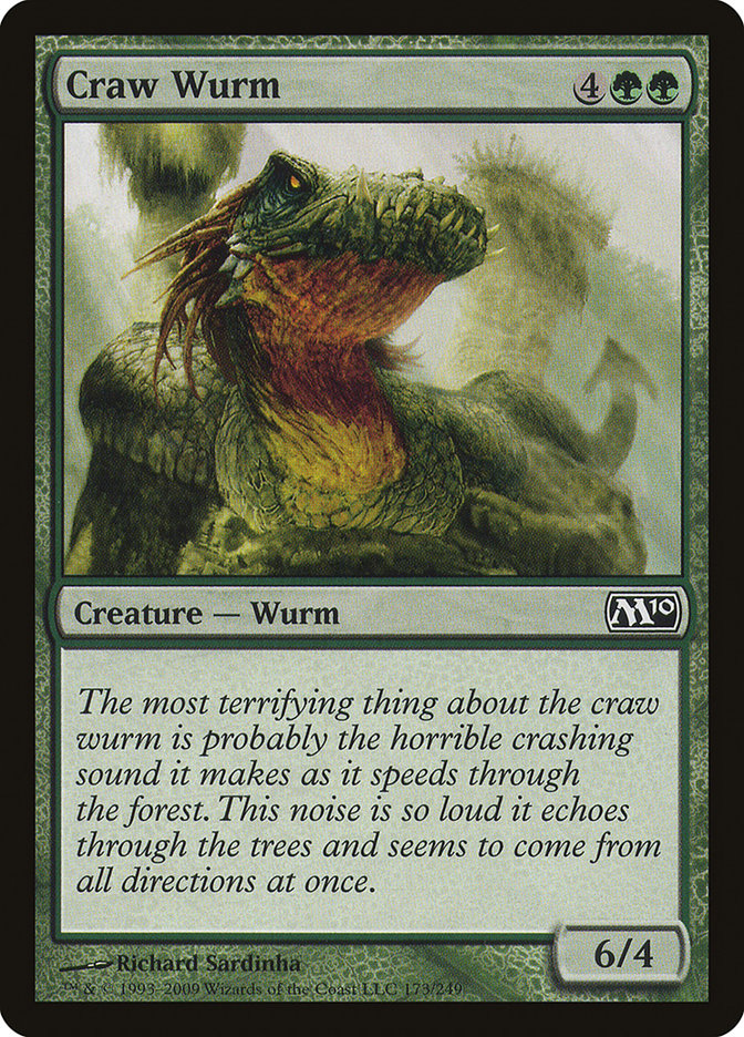 Craw Wurm [Magic 2010] - Devastation Store | Devastation Store