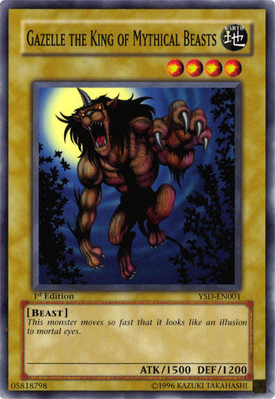 Gazelle the King of Mythical Beasts [YSD-EN001] Common | Devastation Store