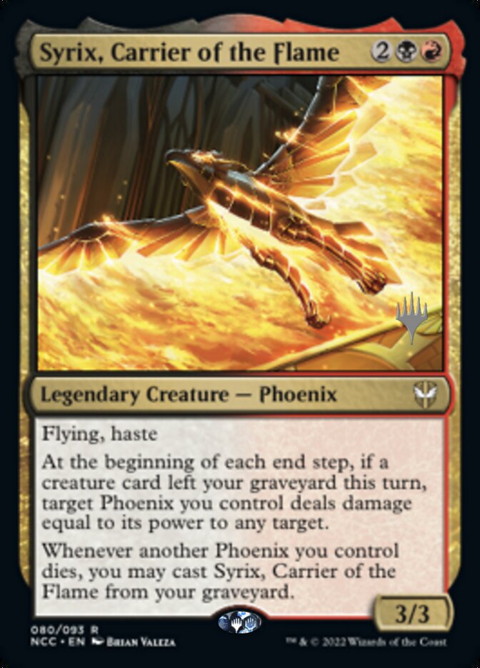 Syrix, Carrier of the Flame (Promo Pack) [Streets of New Capenna Commander Promos] | Devastation Store