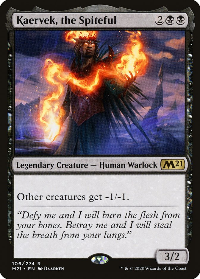 Kaervek, the Spiteful [Core Set 2021] | Devastation Store