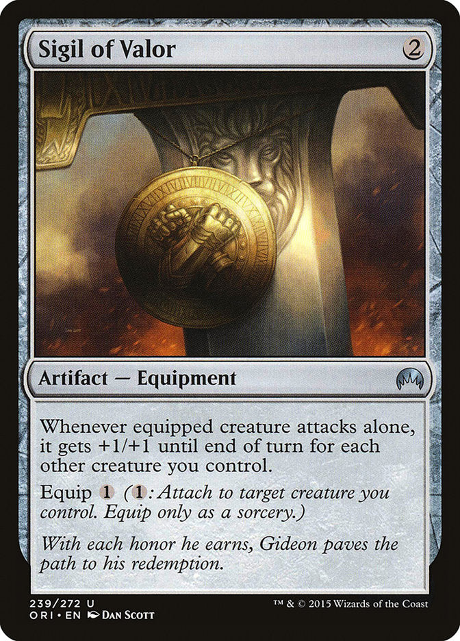 Sigil of Valor [Magic Origins] | Devastation Store