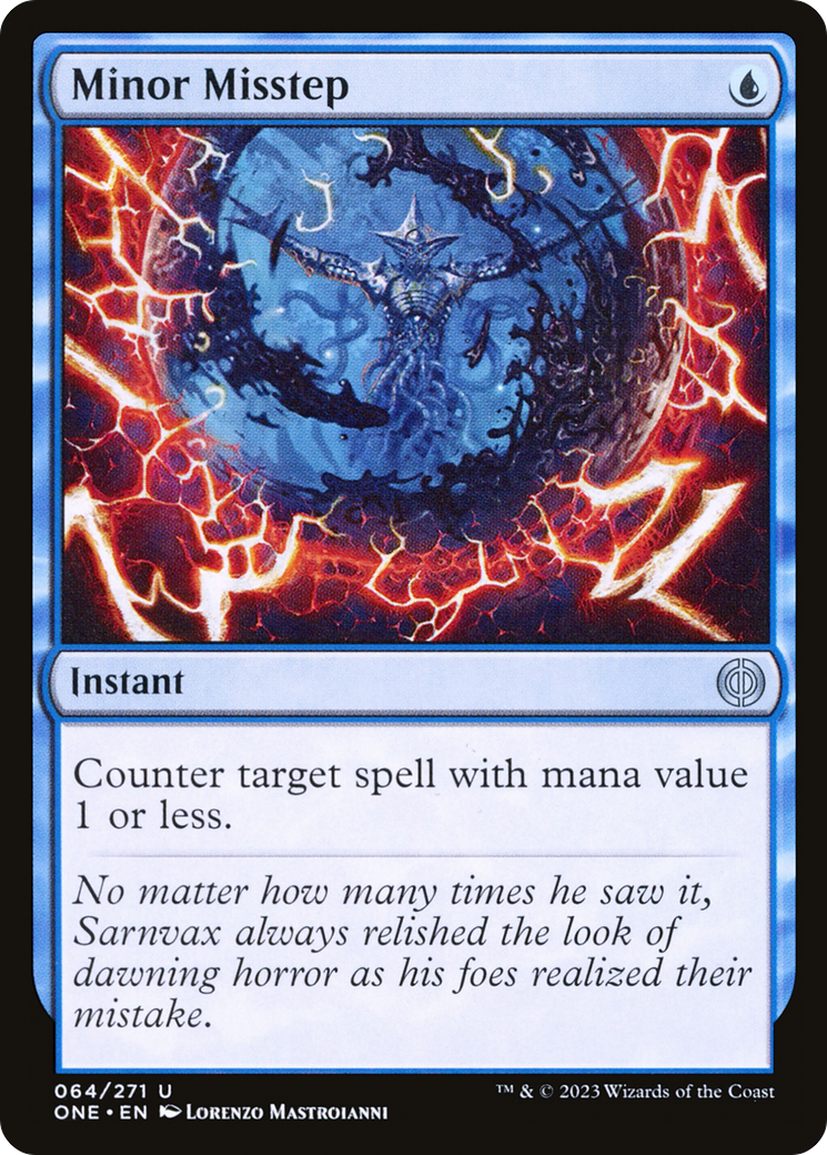 Minor Misstep [Phyrexia: All Will Be One] | Devastation Store