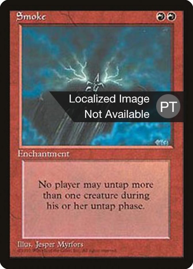 Smoke [Fourth Edition (Foreign Black Border)] | Devastation Store
