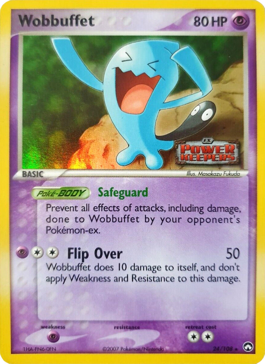 Wobbuffet (24/108) (Stamped) [EX: Power Keepers] | Devastation Store