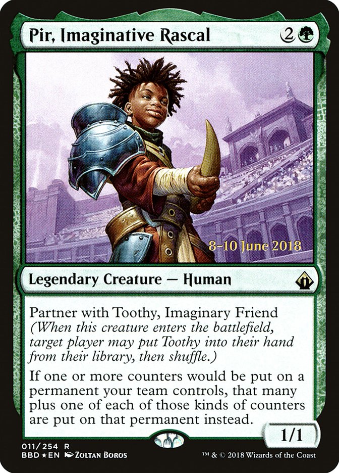 Pir, Imaginative Rascal  [Battlebond Prerelease Promos] - Devastation Store | Devastation Store