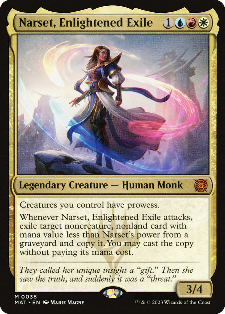 Narset, Enlightened Exile [March of the Machine: The Aftermath] | Devastation Store