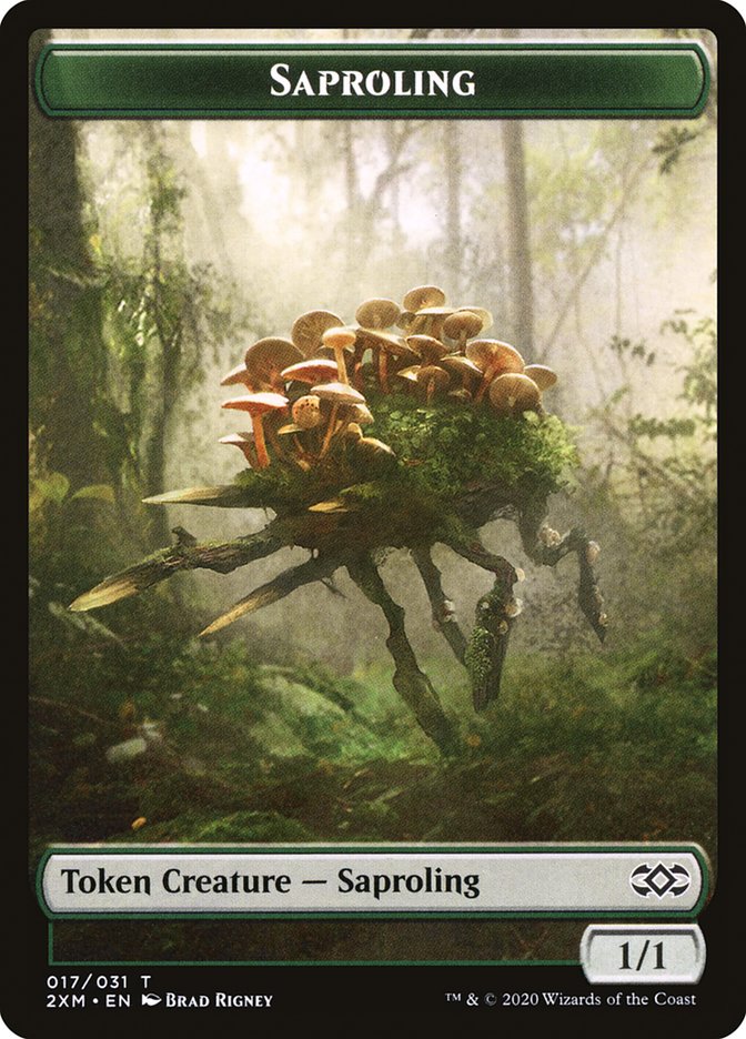 Saproling [Double Masters Tokens] | Devastation Store