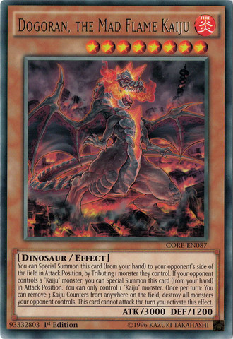 Dogoran, the Mad Flame Kaiju [CORE-EN087] Rare | Devastation Store