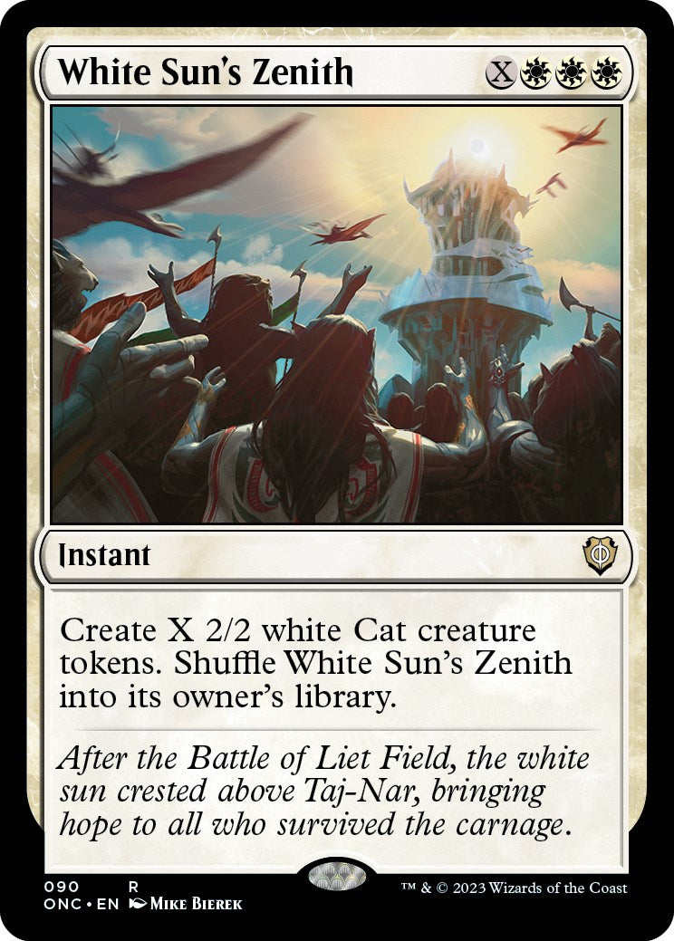 White Sun's Zenith [Phyrexia: All Will Be One Commander] | Devastation Store