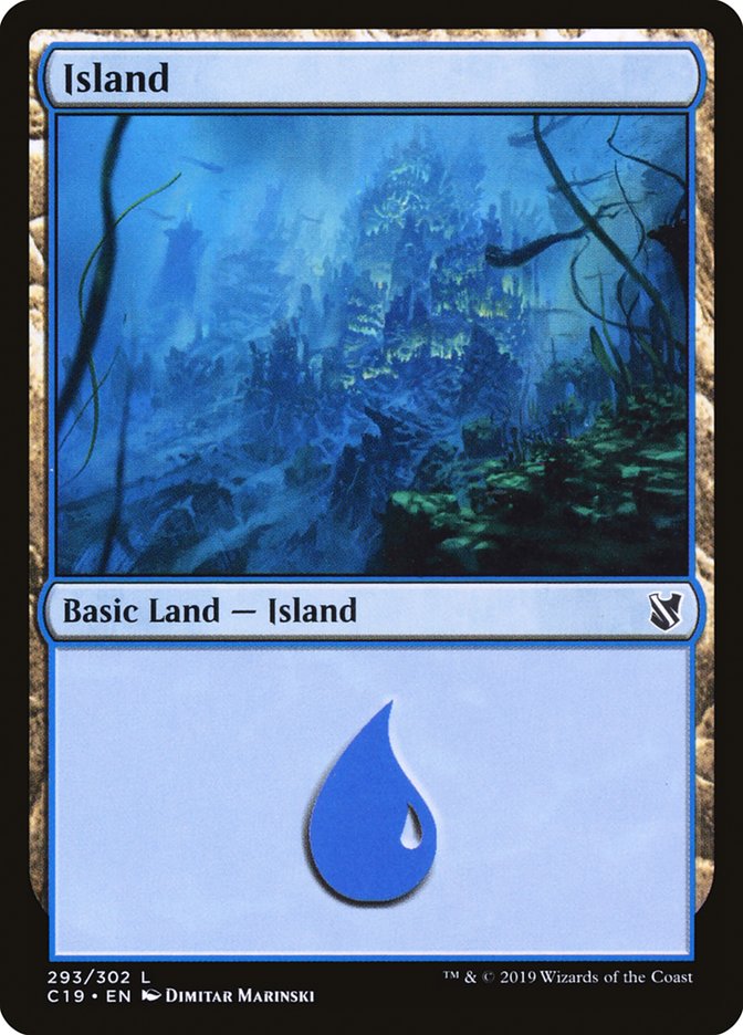 Island (293) [Commander 2019] | Devastation Store