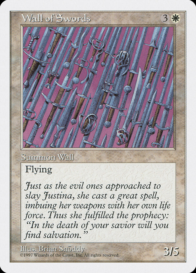 Wall of Swords [Fifth Edition] | Devastation Store