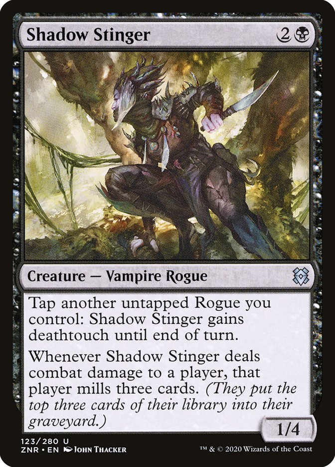 Shadow Stinger [Zendikar Rising] | Devastation Store