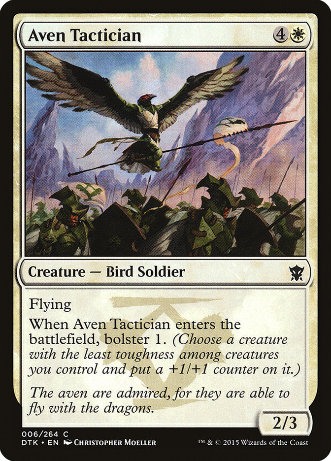 Aven Tactician [Dragons of Tarkir] | Devastation Store