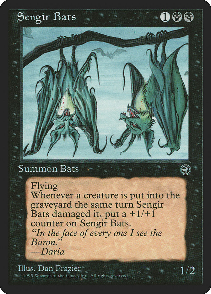 Sengir Bats (Daria Flavor Text) [Homelands] - Devastation Store | Devastation Store