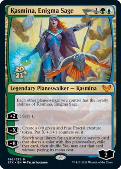 Kasmina, Enigma Sage [Strixhaven: School of Mages Prerelease Promos] | Devastation Store