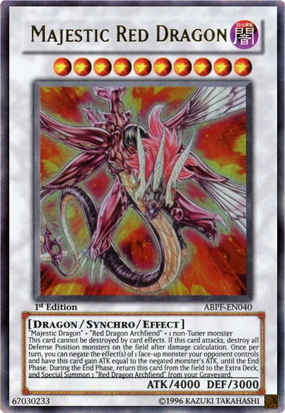 Majestic Red Dragon [ABPF-EN040] Ultra Rare | Devastation Store