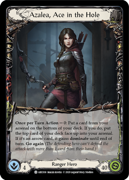 Azalea, Ace in the Hole // Kano, Dracai of Aether [U-ARC038 // U-ARC113] (Arcane Rising Unlimited) | Devastation Store
