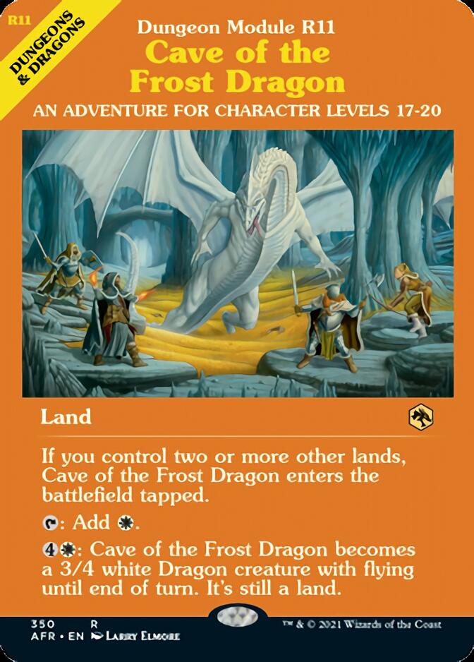 Cave of the Frost Dragon (Dungeon Module) [Dungeons & Dragons: Adventures in the Forgotten Realms] | Devastation Store