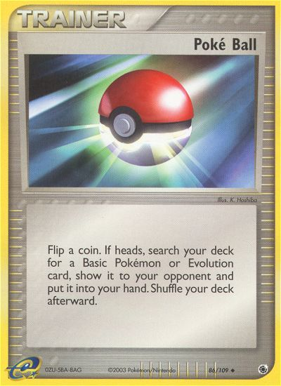 Poke Ball (86/109) [EX: Ruby & Sapphire] | Devastation Store