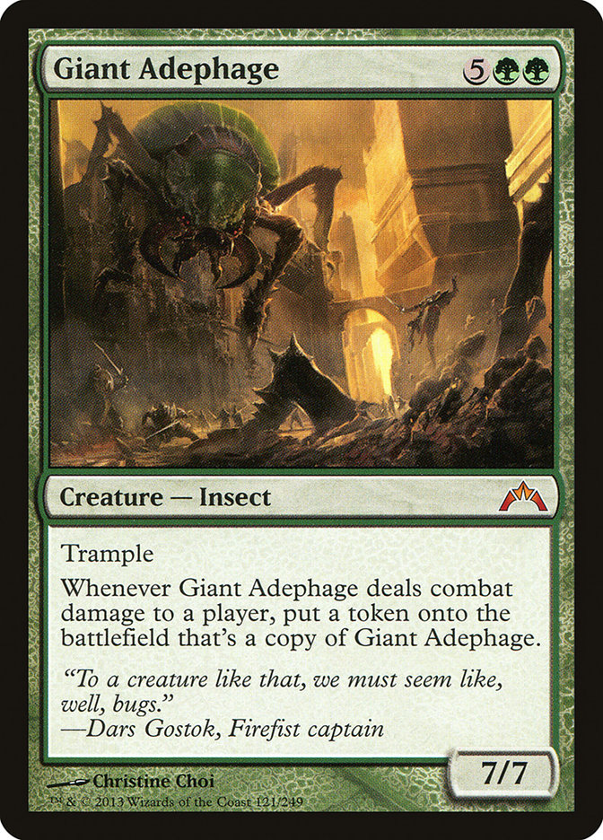 Giant Adephage [Gatecrash] - Devastation Store | Devastation Store