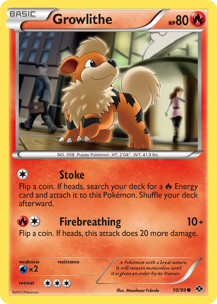 Growlithe (10/99) [Black & White: Next Destinies] | Devastation Store