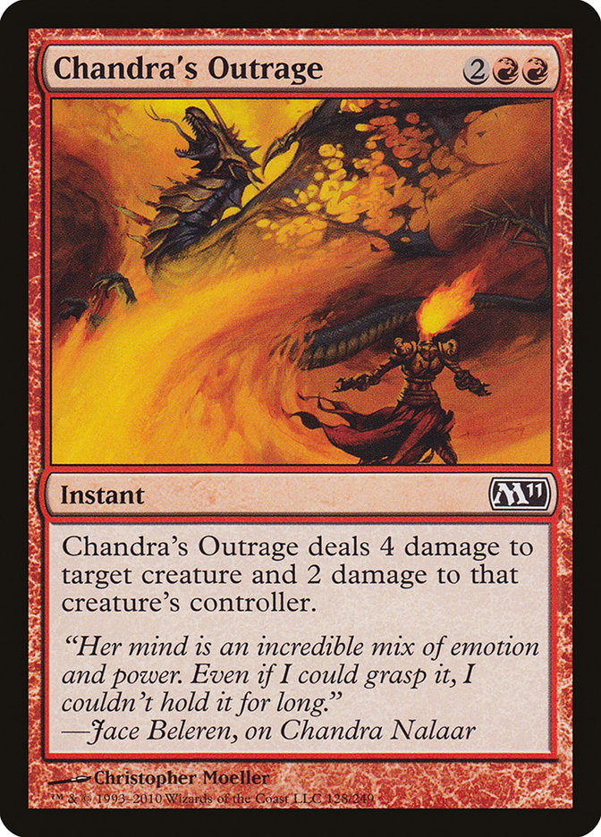 Chandra's Outrage [Magic 2011] | Devastation Store