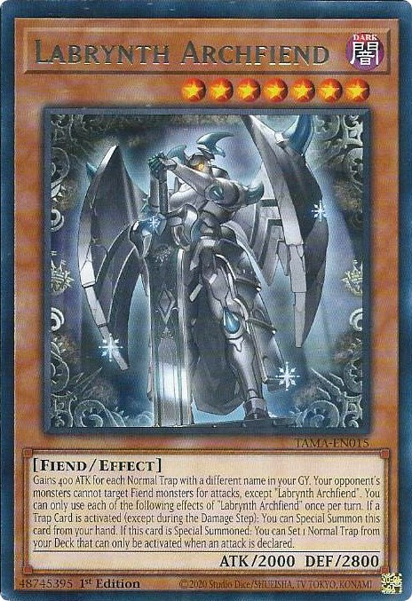 Labrynth Archfiend [TAMA-EN015] Rare | Devastation Store