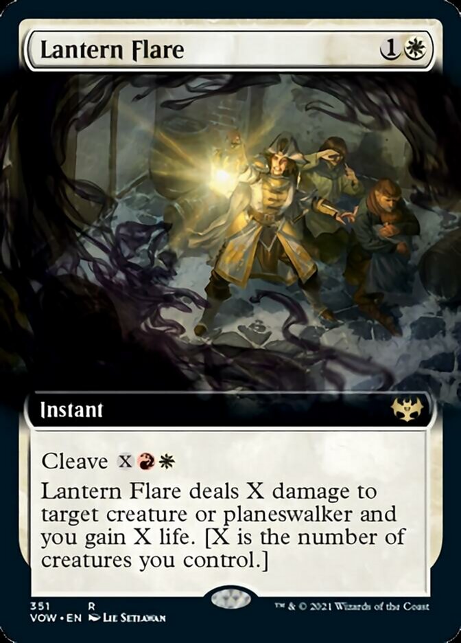 Lantern Flare (Extended) [Innistrad: Crimson Vow] | Devastation Store