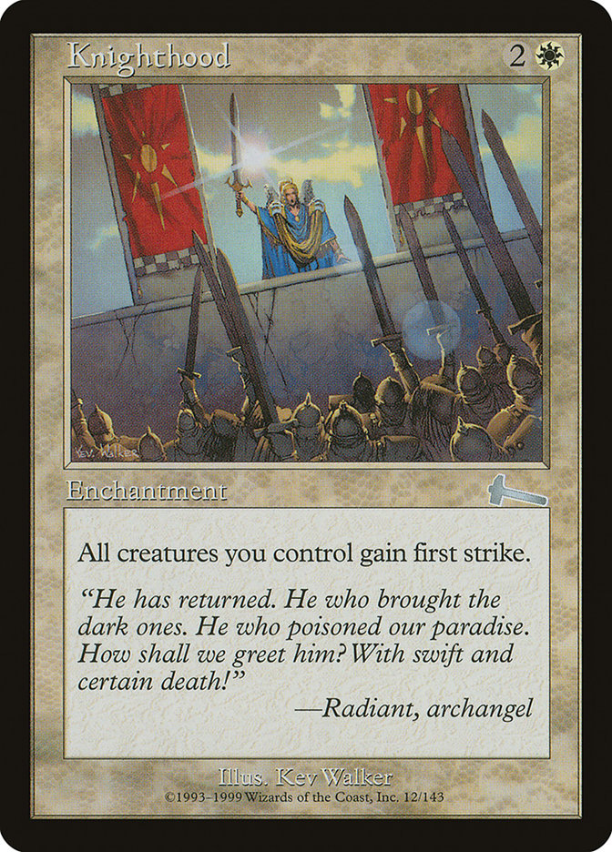 Knighthood [Urza's Legacy] - Devastation Store | Devastation Store